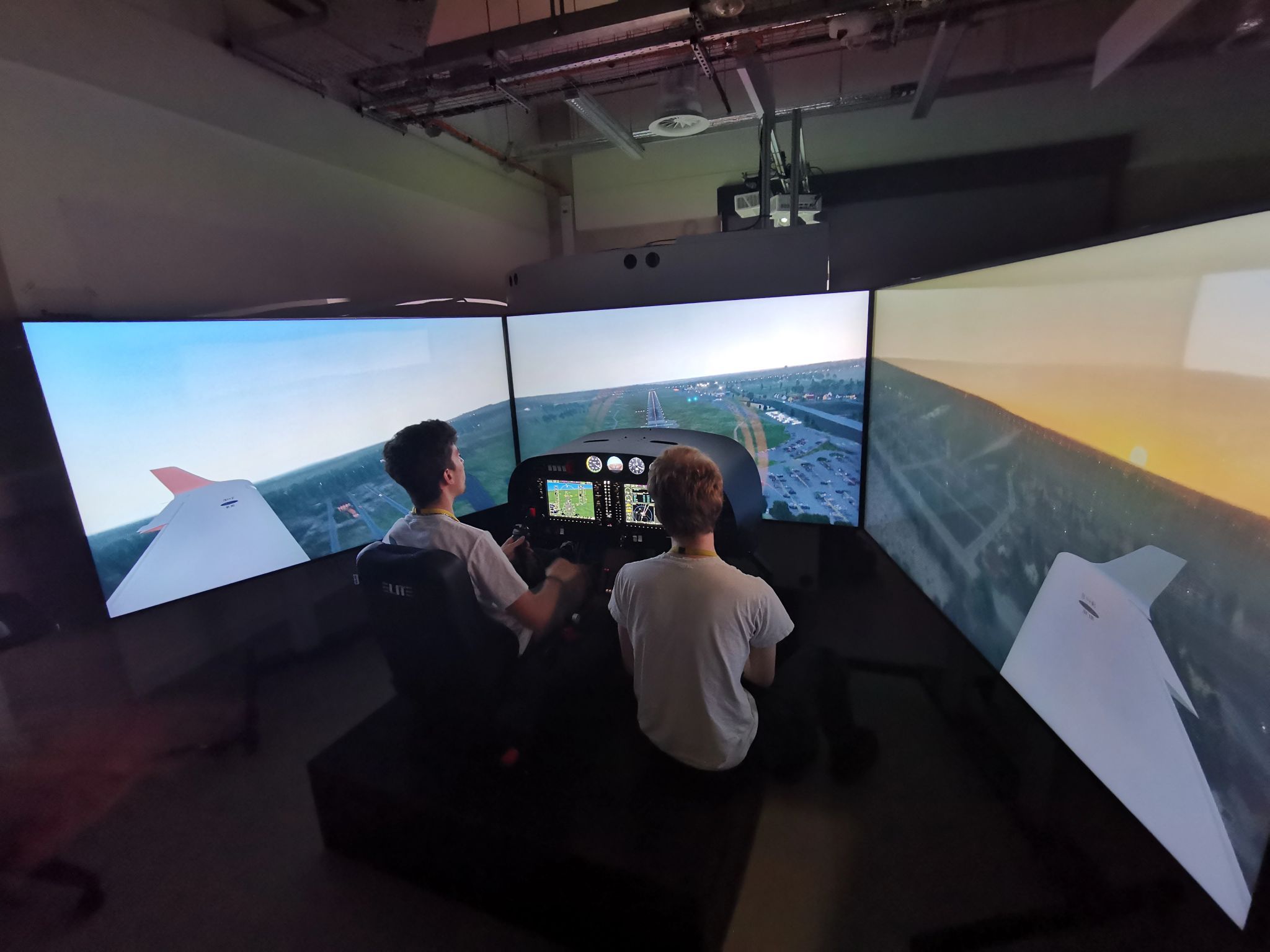 Elite Simulation Advanced Aviation Training Device Installed at Indian ...