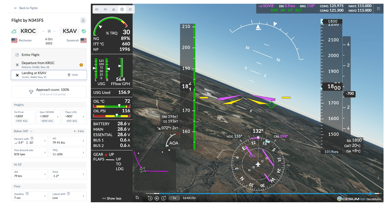 New Flight Data Analysis Software for Flight Training, FlySto, Seeking ...