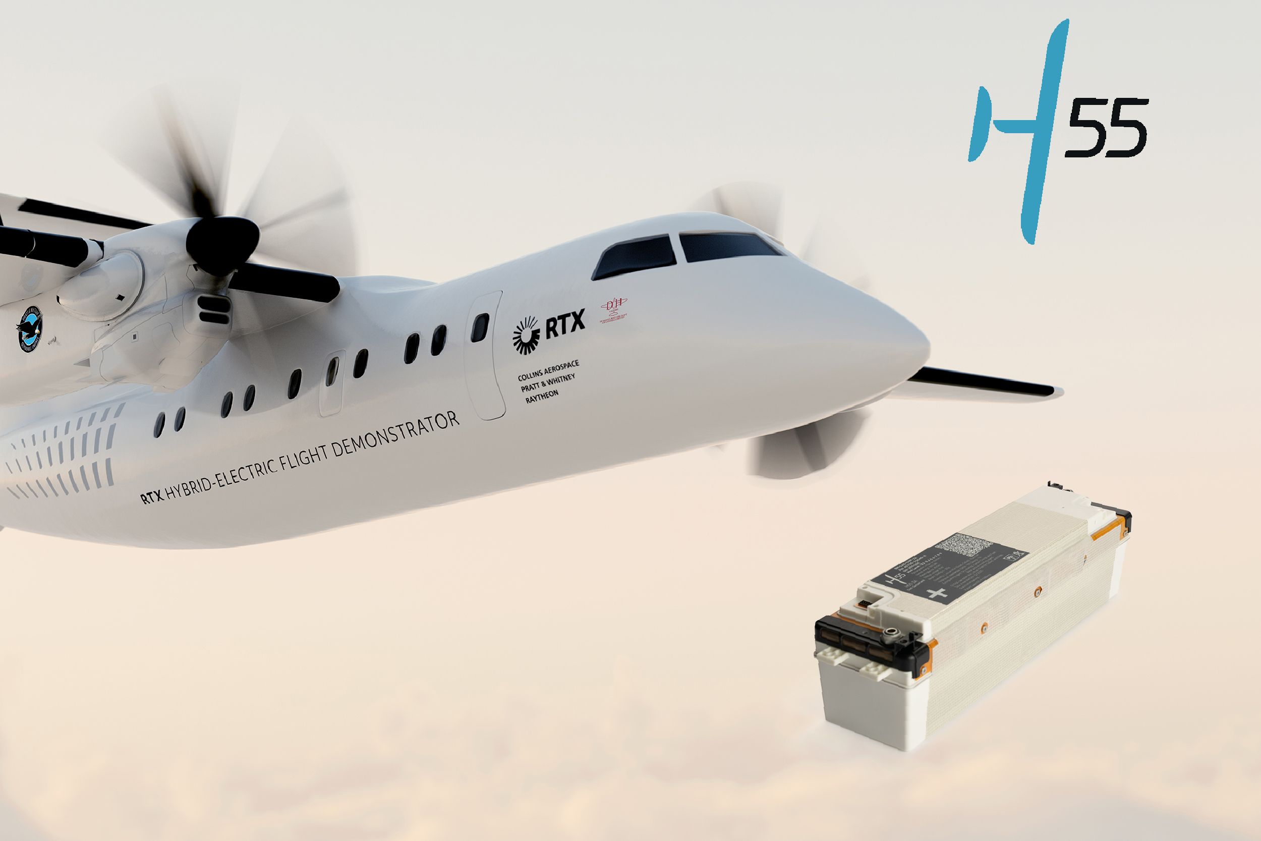 H55 Battery Technology Helps Power Progress of RTX Hybrid-Electric ...