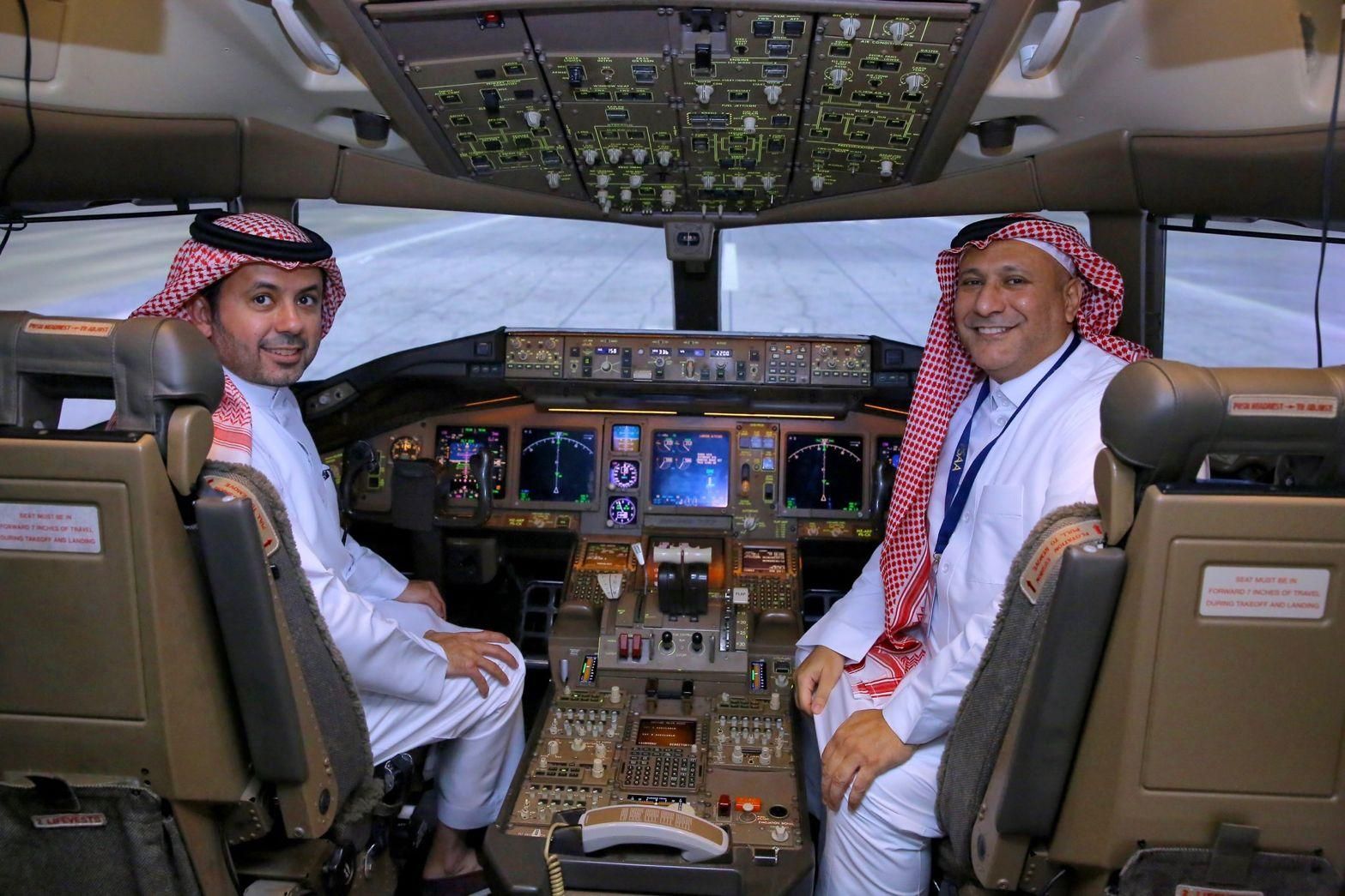Saudi Pilot Saudi Pilot Simulator Training Center Welcomes Director General from ...